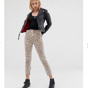 OneTeaspoon Leopard Jeans